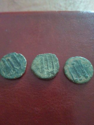 Lote de 3 monedas antiguas