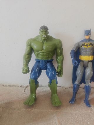 Lote 5 Figuras Superhéroes