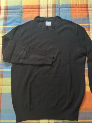 Jersey Negro Zara Talla S