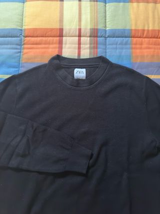 Jersey Negro Zara Talla S