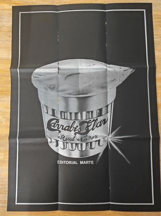 Cannabis flan. Novela + poster promocional