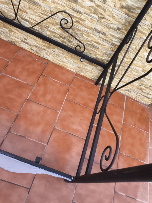 Estructura de cama de forja