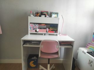 Escritorio infantil blanco 