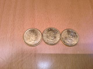3 Monete 50 Centesimi Città del Vaticano