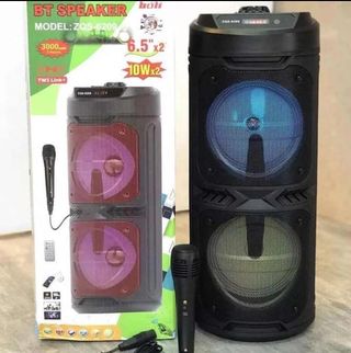 Altavoz Bluetooth Boli ZQS-6209 Negro