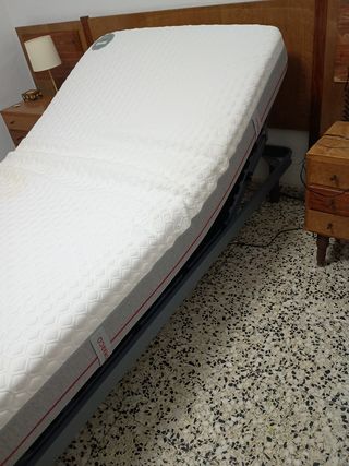 Cama articulada eléctrica 190x90