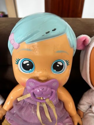 Lote de 4 Bebés Llorones