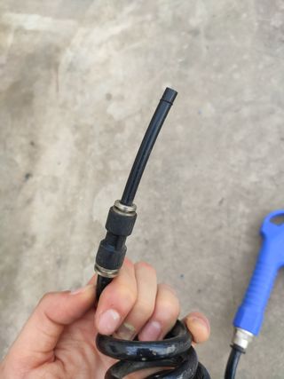 Manguera espiral aire comprimido