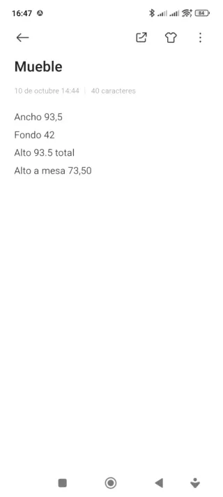 Conjunto Escritorio y espejo antiguo madera