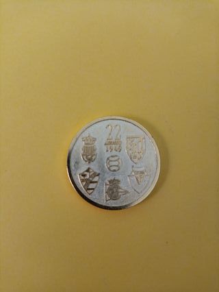 Monedas U.D. Las Palmas Equipo de Oro