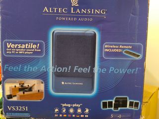 Sistema de Sonido 5.1 Altec Lansing VS3251