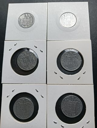 Lote monedas 5 y 10 céntimos España