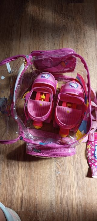 Patines de niña 4 ruedas Hello Kitty
