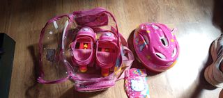 Patines de niña 4 ruedas Hello Kitty
