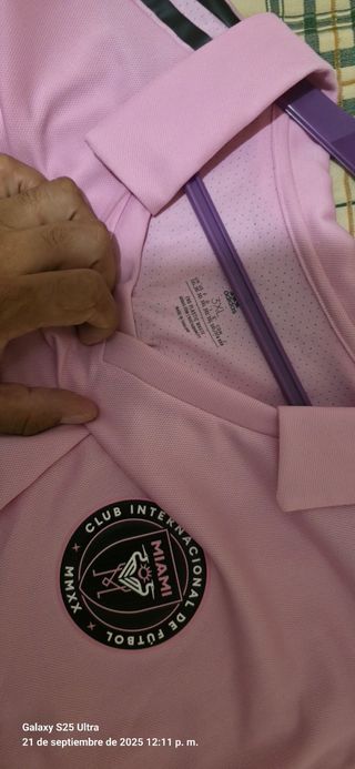 Camiseta Inter Miami Adidas Rosa Original 3xl