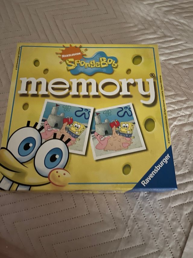 Juego de memoria Bob Esponja Ravensburger