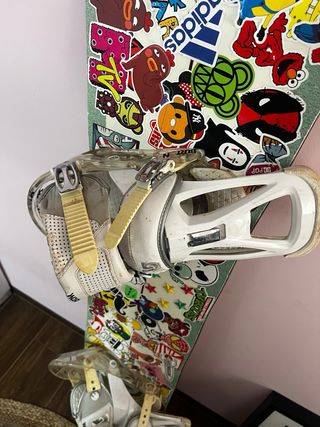Tabla Snow Burton con Fijaciones