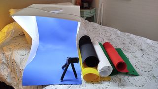 Mini estudio fotográfico portátil
40x40x42 cm.