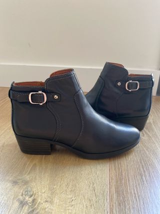 Botines Pikolinos Negros Mujer