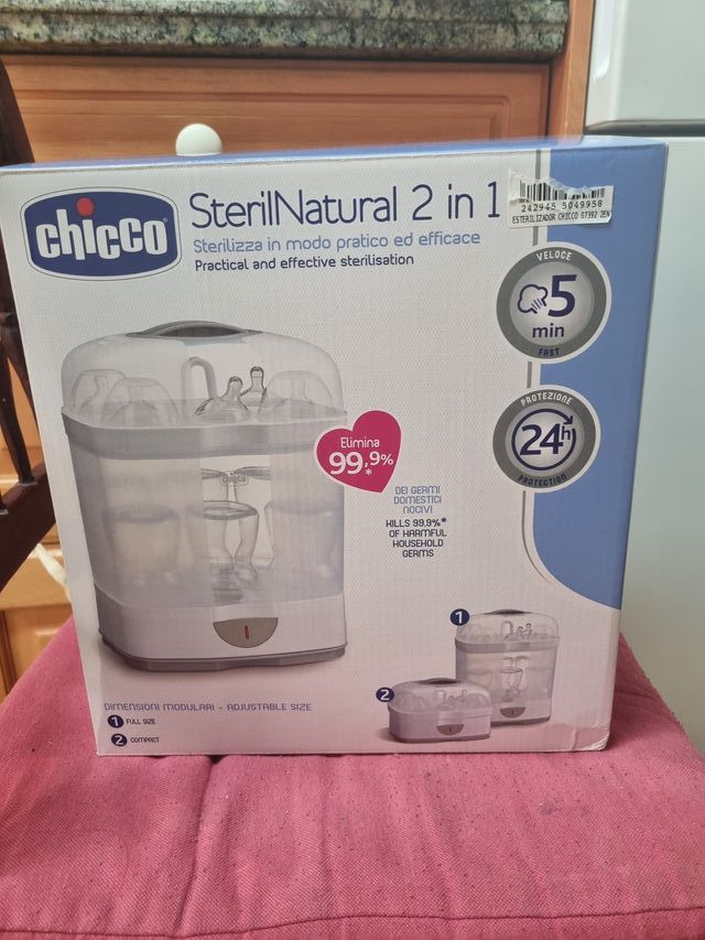 Esterilizador Chicco SterilNatural 2 en 1