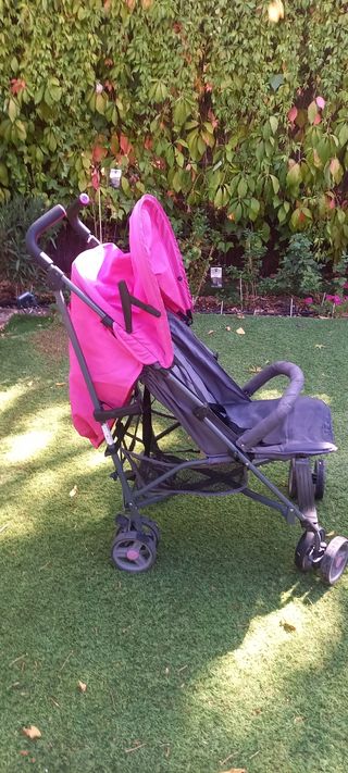 Carrito de paseo Asalvo rosa