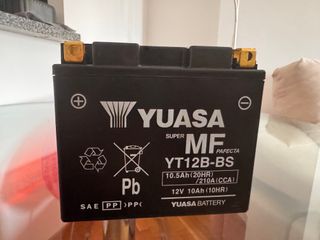 Batería Moto Yuasa YT12B-BS Nueva