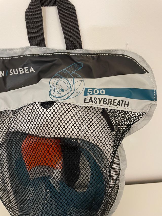 Máscara Snorkel Subea Easybreath 500 M-L