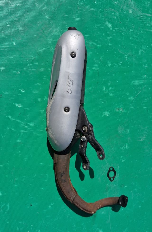 Tubo de escape Sito para Derbi Predator