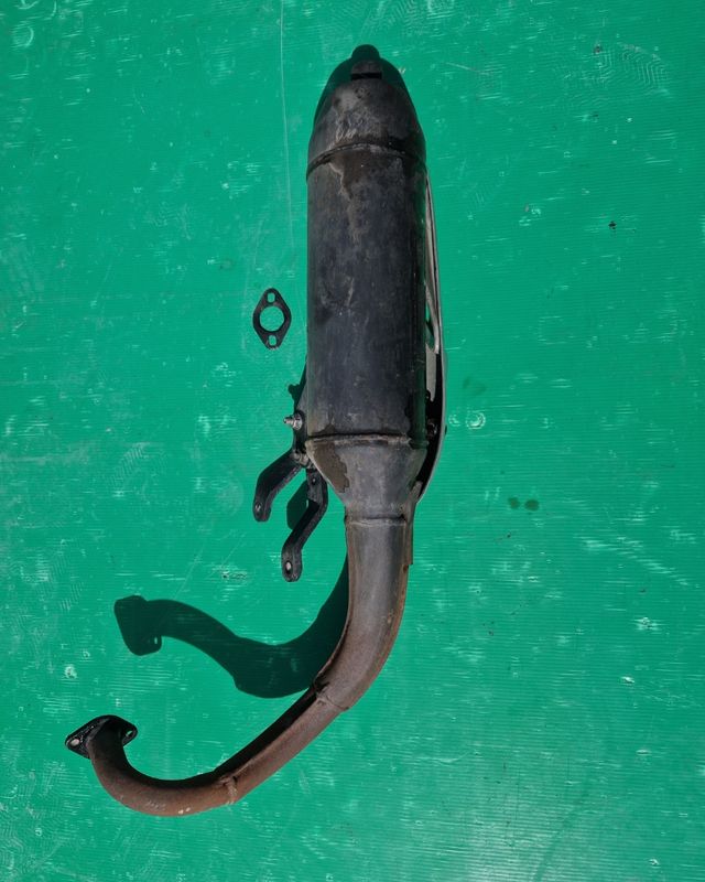 Tubo de escape Sito para Derbi Predator