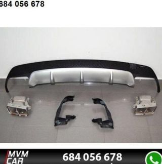 Difusor Trasero Mercedes CLA W117 2013-2018 4P/SW