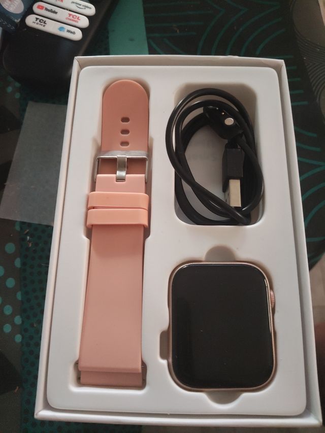 Reloj Inteligente Ethelred QX7 Rosa