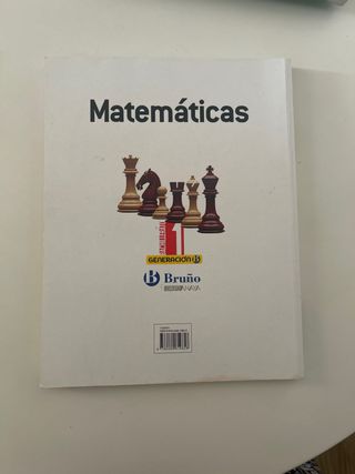 Generación B Matemáticas 1 Bachillerato