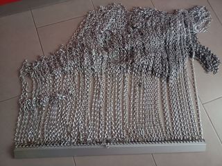Cortina de cadenas decorativa