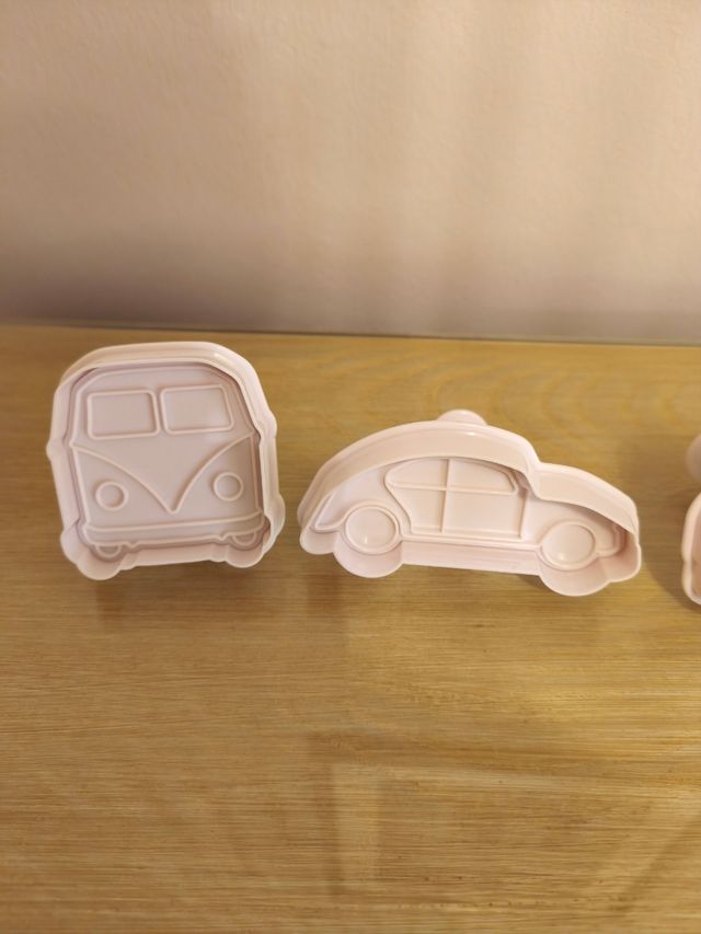 Moldes Galletas/Plastilina Vehículos