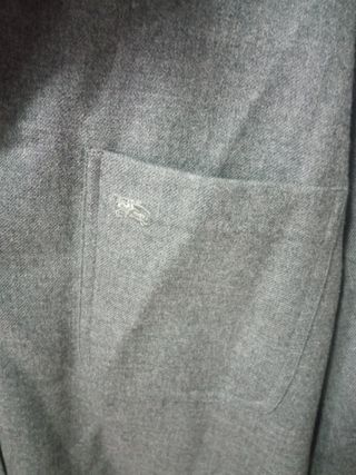 Chaqueta Burberry Vintage Mujer Gris