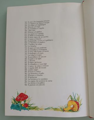 Le favole di Esopo".