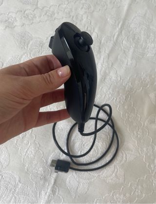 Mando Wii Motion Plus + Nunchuk + Funda