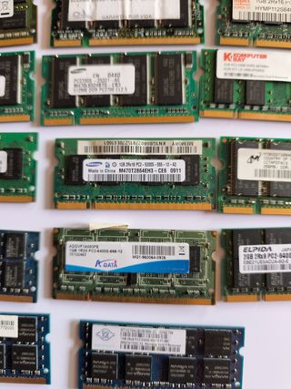 Memoria RAM Variada DDR2 DDR3