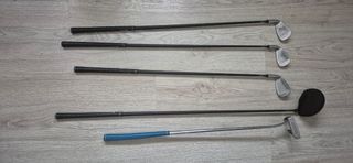 Palos de golf junior con bolsa