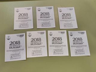 Cromos Panini Mundial Rusia 2018 - Pack Cracks