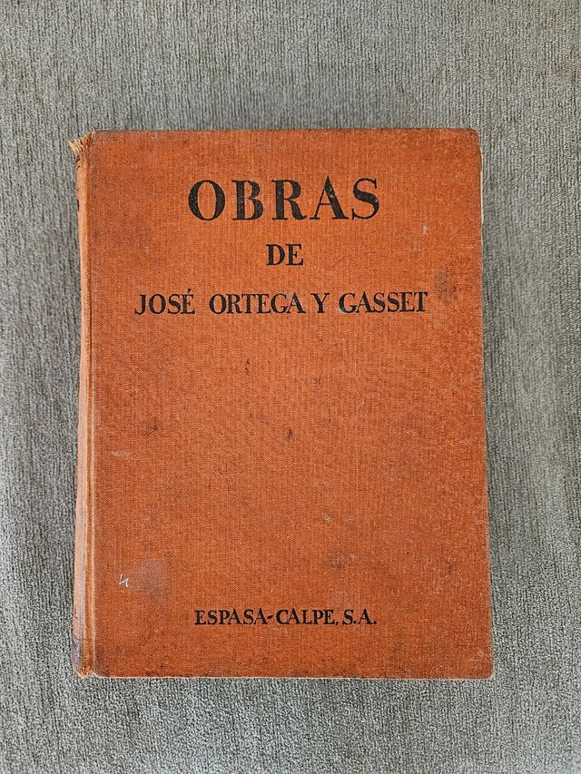 Obras de José Ortega y gasset