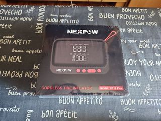 Inflador Digital NEXPOW 12000mAh