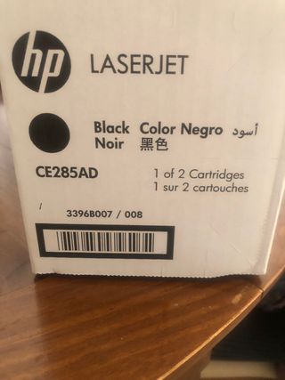 Tóner HP 285A Negro Original
Precintado

