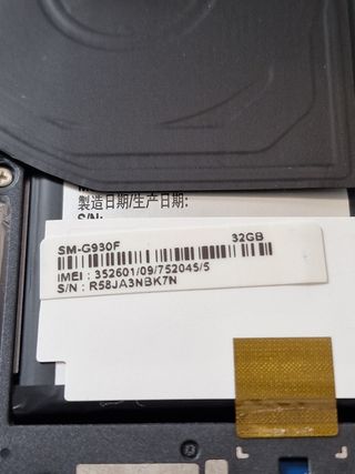 Samsung Galaxy S7 Negro