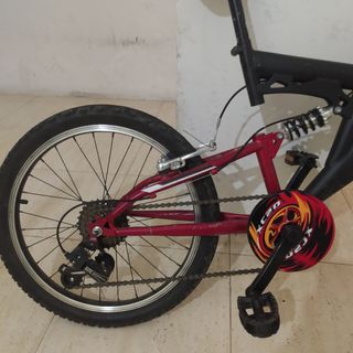 Bicicleta MTB Infantil con doble suspensión