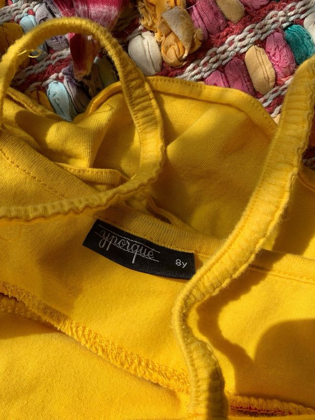 Vestido Yporque niña volantes