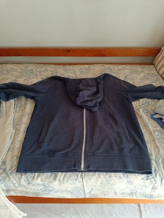 Sudadera chándal azul marino