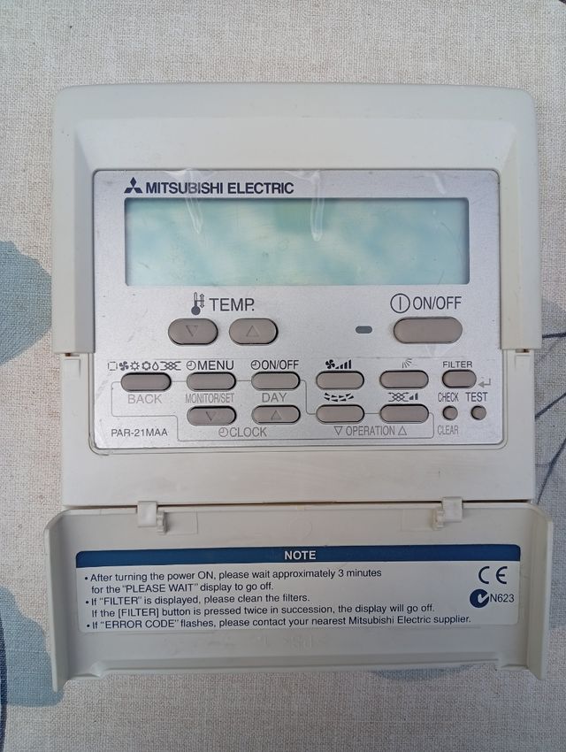 Termostato - mando Mitsubishi PAR-21MAA