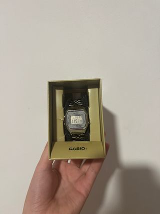 Reloj Casio Plateado Mujer