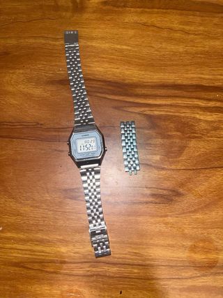 Reloj Casio Plateado Mujer
